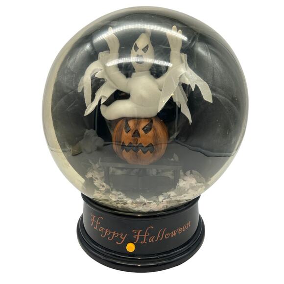 Gemmy Other - Vintage Gemmy Happy Halloween Animated Spooky Snow Globe